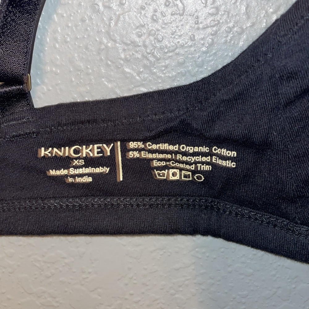 NWT Knickey XS Triangle Bralettes - Picture 5 of 10